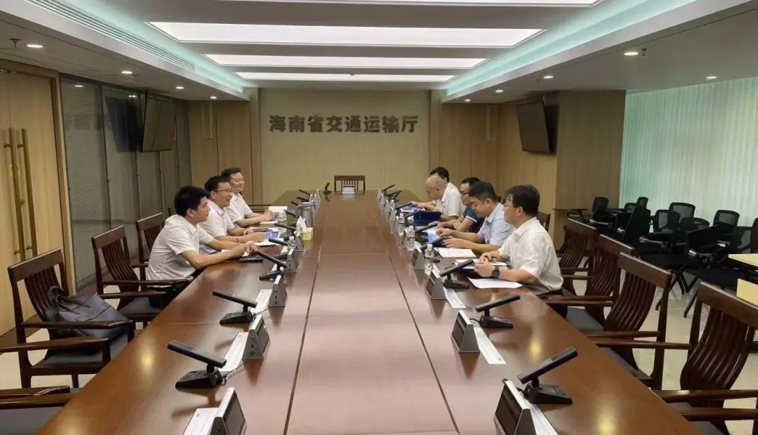 湖南建投交建公司黨委書(shū)記、董事長(zhǎng)楊濤一行拜訪(fǎng)海南省交通運(yùn)輸廳、湖南省政府駐海南辦事處
